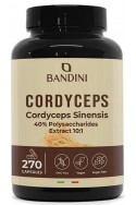 Кордицепс (екстракт 10:1) 650mg - 270 капсули | Bandini Pharma - Италия