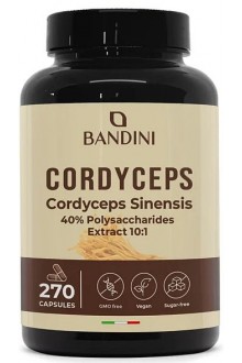 Кордицепс 650mg - 270 капсули | Bandini Pharma - Италия