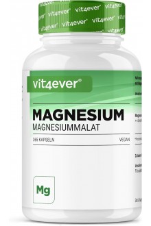 Магнезиев малат 2000mg - 365 капсули | Vit4ever - Германия