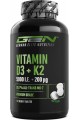 Витамин D3 5000 IU + K2 200 mcg веган - 180 таблетки | GEN - Германия
