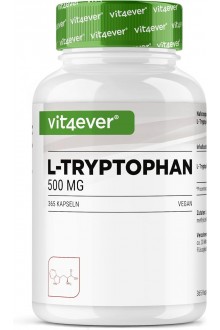Л-Триптофан 500mg - 365 капсули | Vit4ever - Германия