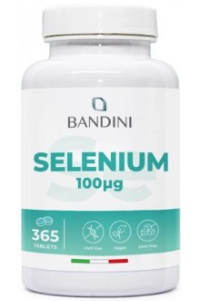 Селен 100mcg - 365 таблетки | Bandini Pharma - Италия