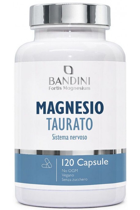 Магнезий таурат - 120 капсули | Bandini Pharma - Италия