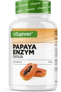 Папаин (Ензим от папая) висока концентрация 2100 mg - 180 капсули