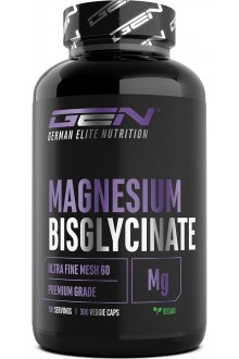 Магнезий бисглицинат Core Chelate® 330 mg – 300 капсули GEN German Elite Nutrition