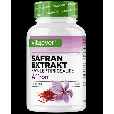 Екстракт от шафран (AFFRON®) - 120 капсули | Vit4ever - Германия