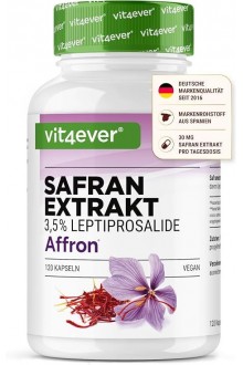 Екстракт от шафран (AFFRON®) - 120 капсули | Vit4ever - Германия