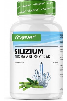 Силиций 500mg (екстракт от бамбук) - 180 капсули