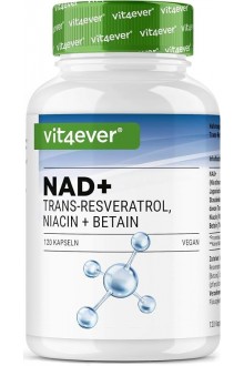 NAD+ 250mg - 120 капсули| Vit4ever - Германия