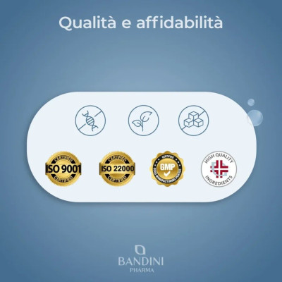 Магнезиев оксид 664mg – 400 капсули | Bandini Pharma - Италия