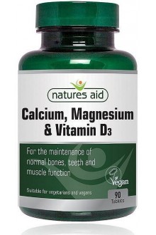 Калций, магнезий и витамин D3 - 90 таблетки