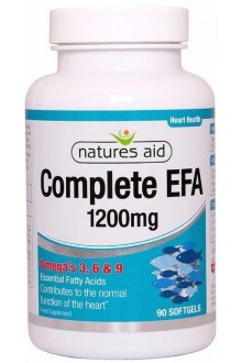 Complete EFA (Комплекс Омега 3-6-9), 1200mg - 90 капсули