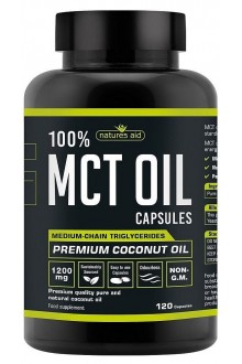 100% MCT Oil (Фракционирано кокосово масло), 500 мл