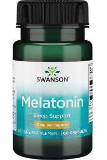 Мелатонин, 3 мг - 60 капсули