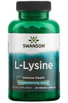 Л-лизин (фармацевтичен клас), 500мг - 90 капсули