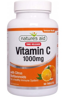 Витамин C с бавно освобождаване, 1000 мг - 180 таблетки