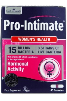 Pro-Intimate® пробиотичен комплекс с витамини за интимно здраве - 45 капсули