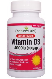 Витамин D3 4000iu (100mcg) - 60 таблетки