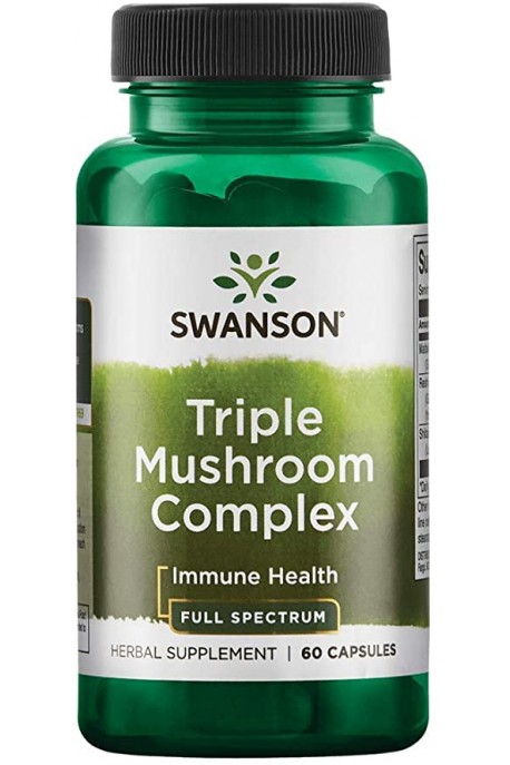 Комплекс три лечебни гъби за подпомагане на имунната система | Swanson