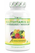 Мултивитамини и минерали от А-Я + aминикоселини - 365 таблетки | Vit4ever - Германия