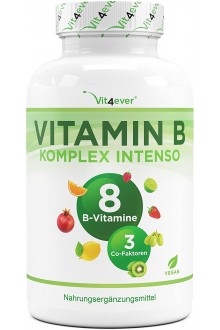 Витамин Б комплекс Интенсо - 180 капсули | Vit4ever - Германия