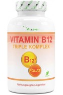 Витамин В12 (троен комплекс) + фолат (Quatrefolic®) - 240 таблетки | Vit4ever - Германия
