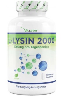 Л-Лизин 1000mg - 365 таблетки | Vit4ever - Германия