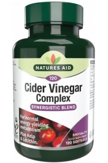 Natures Aid Trim-It (ябълков оцет, водорасли, лецитин и витамин В6) - 120 капсули
