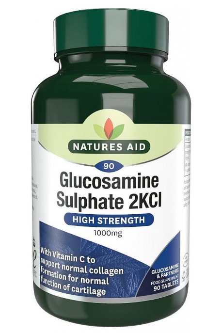 Глюкозамин сулфат / Glucosamin Sulphate 2KCI, 1000 мг - 90 таблетки