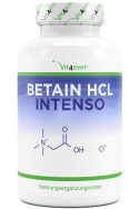 Бетаин хидрохлорид 650mg с пепсин и екстракт от тинтява - 240 капсули | Vit4ever - Германия