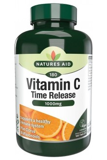 Витамин C с бавно освобождаване, 1000 мг - 180 таблетки