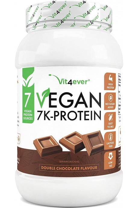 Веган протеин със 7 съставки (двоен шоколад) - 1 кг | Vit4ever - Германия