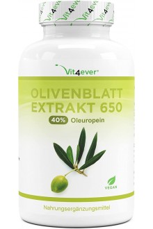 Екстракт от маслинови листа (40% олеуропеин) - 180 капсули | Vit4ever - Германия