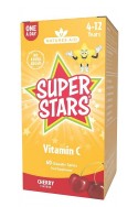 Super Stars Витамин С (4-12 години) - 60 таблетки | Natures Aid - Великобритания