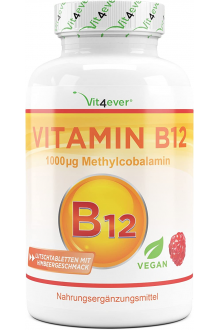 Витамин Б-12 1000mcg метилкобаламин - 365 таблетки