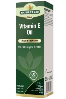 Витамин Е олио (натурално) - 20,000IU - 50мл