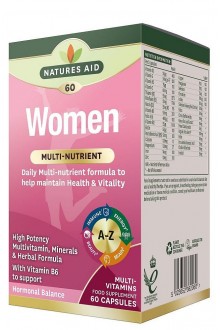 Мултивитамини и минерали за жени, 60 капсули