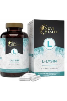 Л-лизин 750 mg - 356 капсули | NUVI Health - Холандия