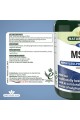 MSM за стави, 1000mg - 90 таблетки