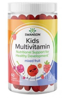 Мултивитамини за деца - 60 дъвчащи таблетки | Swanson - САЩ
