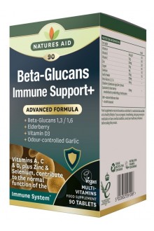 Бета-глюкан за подкрепа на имунната система – 90 таблетки