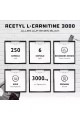 Ацетил Л-Карнитин 500mg - 250 капсули | GEN - Германия