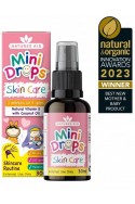 Skin Care Mini Drops (лосион за кожа с натурален витамин Е) - 200 впръсквания | Natures Aid - Великобритания
