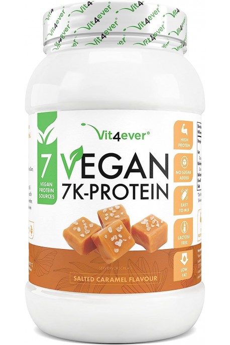 Протеин със 7 съставки (солен карамел) - 1 кг | Vit4ever - Германия
