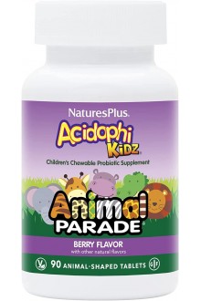 Пробиотик за деца Animal Parade – 90 таблетки с форма на животни