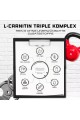 Л-Карнитин троен комплекс (aцетил, тартрат, фумарат) 3000mg - 120 капсули | German Elite Nutrition