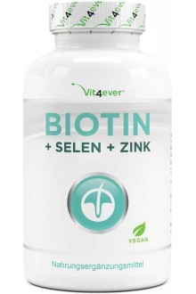 Биотин + Селен и Цинк - 365 таблетки