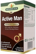 Active Man / Формула за мъже - 60 таблетки | Natures Aid - Великобритания