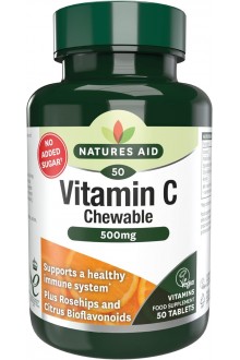 Витамин C, 500 мг - 50 бр смучещи таблетки