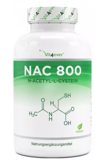 NAC (N-Acetyl-L-Cystein) 750mg | Vit4ever - Германия
